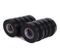 ADHES Cinta aislante de PVC para aislamiento eléctrico negro 19mm x 20m