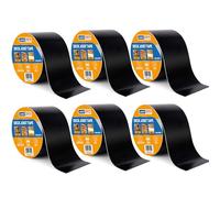 ADHES Cinta de Butilo Impermeable autoadhesiva 100mm x 15m, 6 Rollos