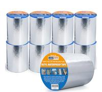 ADHES Cinta de Butilo Impermeable autoadhesiva, 15CM x 5M x 9 Rollos,