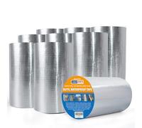 ADHES Cinta de Butilo Impermeable autoadhesiva, 20CM x 5M x 9Rollos, 47 mil