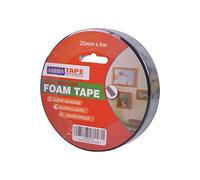 ADHES Cintas Adhesivas De Doble Cara Extrafuerte, Impermeable Cinta De Montaje, Resistencia A Altas Temperaturas Cinta De Espuma 25mm X 6m X 1 mm