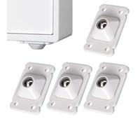 Adhesive Casters No Drill Scratch Resistant Rollers 4-Piece