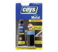 Adhesivo bicomponente Metal (Gris, 40 g)