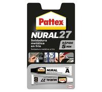 Adhesivo bicomponente Nural 27 (Gris/Blanco, 11 g)