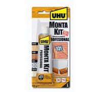Adhesivo de montaje monta kit profesional uhu 125 g