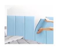 Adhesivo de pared autoadhesivo 3D anticolisión, cojín protector de cabecera, paneles suaves de 13 mm de grosor para sala de estar, dormitorio, sala de juegos