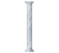 Adhesivo de pared de columna romana 3D de mármol sintético PVC Peel And Decal impermeable sala de estar TV fondo decoración dormitorio puerta marco pared arte (LMZ-002)