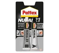 Pattex Soldadura metálica en frío Nural 21 Reparadora para metales 22 ml