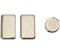 Adhesivo N42 Magnet de Neodimio Para Artes, Manualidades, Fabricacion de Modelos, Bricolaje, Pasatiempos, Oficina Y Hogar - 20mm de Diametro x 1.5mm - 2kg - Norte - Paquete de 4