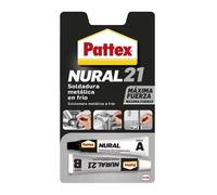 Adhesivo NURAL 21 Soldadura Metálica en Frío Máxima Fuerza 22ml Pattex