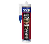 Adhesivo para montaje Montack Turbo (290 ml, Cartucho, Transparente)