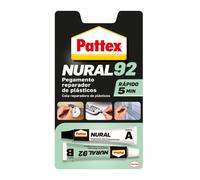 Adhesivo reparador plásticos pattex nural 92 22 ml