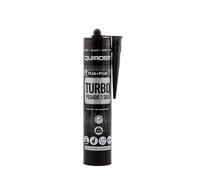 Adhesivo Sellador Fija + Todo Turbo Quiadsa Pegado en 3 Segundos en Tubo de Silicona, Apto para Superficies Húmedas, Pintable, Flexible y Aguanta hasta 400kg