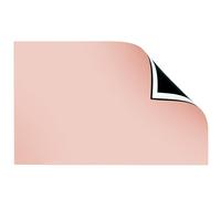 Adhesivos de pared para pizarra magnética, Papel de pizarra magnética autoadhesivo vinilo borrable, rosa y blanco, varios tamaños(Pink,100x250cm/39.37x98.43in)