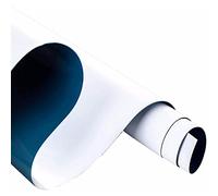 Adhesivos de pared para pizarra magnética, Pizarra blanca autoadhesiva magnética de borrado en seco, varios tamaños, color blanco(45x60cm)