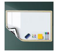 Adhesivos de pared para pizarra magnética, Pizarra blanca magnética de borrado en seco, rollo papel pared autoadhesivo, blanco, varios tamaños(White-b,35.4x47.2IN(90x120CM))