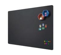 Adhesivos de pared para pizarra magnética, Rollo de papel tapiz magnético autoadhesivo for pizarra blanca, multicolor, varios tamaños(Black,23.6x35.4in(60x90cm))