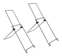 Adjustable Solar Panel Stands - 2 piezas Lightweight Plegable Adjustable | Soporte solar para montaje en panel de 58,5 x 43,5 x 16 cm para mochileros y picnic, barbacoa
