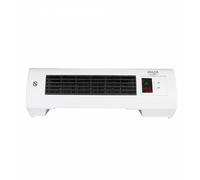 ADLER AD 7714 Calefactor Cerámico de Pared Split, Sensor Ventanas Abiertas, Temporizador Semanal, Termostato Digital 7-38 °C, Función Ventilador, Mando a Distancia, 2200W