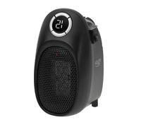 Adler Europe Mini calefactor portátil AD7726 sin cable 1500W, regulador 15–35ºC, temporizador 12h