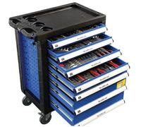 Adler carro de herramientas 217 piezas, almacenamiento profesional par