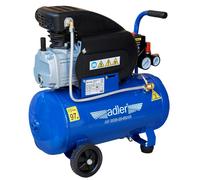 Adler compresor 24l ad 2020-25-8bar 230v, herramienta profesional para