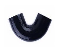 Admisión Aire Acoplador Turbo De Manguera Intercooler De Admisión De Tubo De Codo De Silicona UNIVERSAL De 135 Grados Manguera De Entrada Aire(Black ID25-25mm)