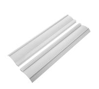 ADOCARN 2 Molduras de Iluminación Indirecta de 50cm para Techo, Molduras Decorativas de Aluminio y Pvc con Luz LED Suave para Esquinas de Sala y Decoración