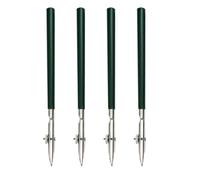 ADOCARN 4 Piezas Bolígrafo de Línea Fina Recta de Aleación Verde, Fácil de Manejar para Dibujar Bordes Precisos, Adecuado para Artistas y Acuarela, Set de Color Aleatorio