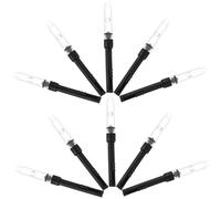 ADOCARN de Absorbentes de Tinta en Plástico Negro para Pluma Estilográfica 10 Piezas para Diseño Ergonómico Práctico para Uso Escolar y Oficina Uso Escolar y Oficina