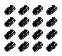 ADOCARN Fundas Piezas Forma Mesa Negra de Goma Patas Silla y para Protectores Ligeros 16 Ideales para Muebles para Biblioteca y Librería