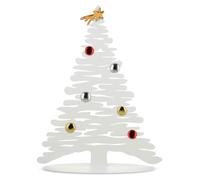Adorno navideño Alessi "Bark" – acero, blanco, 45 cm