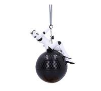Nemesis Now Adorno navideño Stormtrooper 12 cm Bola de Demolición, Star Wars, colgante