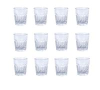 Adri 12 Vasos de Chupito Cristal - Aptos para Lavavajillas - Pack de chupitos de entre 3,4 hasta 6,5 e capacidad. (12, 4,6 cl)