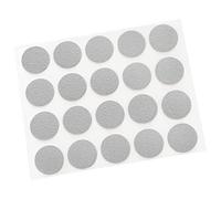 Adsamm® / 20 tapas/color gris claro/diámetro 13 mm/redondo / 0,45 mm fino adhesivo para muebles