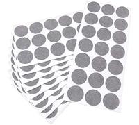 Adsamm® / 210 x Almohadillas de Fieltro/Ø 30 mm/Gris/Redondo/Protectores de Suelo para Patas de Mueble/Auto-Adhesivos/con Grosor de 1,5 mm de la máxima Calidad
