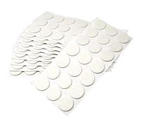 Adsamm® / 210 x deslizantes de Fieltro autoadhesivos/Blanco/ø 30 mm/Redondo/Deslizantes de Fieltro para Muebles de 3,5 mm de Grosor/Deslizantes para Muebles y Suelos