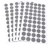 Adsamm® / 250 x Almohadillas de Fieltro/Ø 16 mm/Gris/Redondo/Protectores de Suelo para Patas de Mueble/Auto-Adhesivos/con Grosor de 1,5 mm de la máxima Calidad