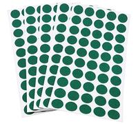 Adsamm® / 250 x almohadillas de fieltro / Ø 16 mm / verde / redondo / Protectores de suelo para patas de mueble / auto-adhesivos / con grosor de 1,5 mm de la máxima calidad