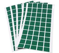 Adsamm® / 250 x almohadillas de fieltro / 20x20 mm / verde / redondo / Protectores de suelo para patas de mueble / auto-adhesivos / con grosor de 1,5 mm de la máxima calidad