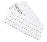 Adsamm® / 280 x deslizantes de Fieltro autoadhesivos/Blanco / 20x30 mm/Rectangular/Deslizantes de Fieltro para Muebles de 3,5 mm de Grosor/Deslizantes para Muebles y Suelos
