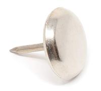 Adsamm® / 32 x Deslizante de metál con Clavo/Ø 20 mm / / Redondas/Patas de Muebles con Clavo de la máxima Calidad de Adsamm®