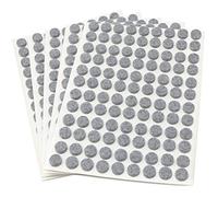 Adsamm® / 540 x deslizantes de Fieltro autoadhesivos/Gris/ø 10 mm/Redondo/Deslizantes de Fieltro para Muebles de 3,5 mm de Grosor/Deslizantes para Muebles y Suelos