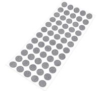 Adsamm® / 60 x almohadillas de fieltro / Ø 14 mm / gris / redondo / Protectores de suelo para patas de mueble / auto-adhesivos / con grosor de 1,5 mm de la máxima calidad