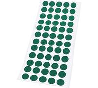 Adsamm® / 60 x almohadillas de fieltro / Ø 14 mm / verde / redondo / Protectores de suelo para patas de mueble / auto-adhesivos / con grosor de 1,5 mm de la máxima calidad