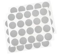 Adsamm® / 60 x tapas/gris claro/diámetro 13 mm/redondo / 0,45 mm fino adhesivo para muebles