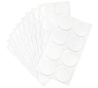 Adsamm® / 80 x almohadillas de fieltro / Ø 60 mm / blanco / redondo / Protectores de suelo para patas de mueble / auto-adhesivos / con grosor de 1,5 mm de la máxima calidad