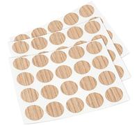Adsamm CC-SA-OAL-13-20-3 CC-SA-OAL-13-20 - Tapones embellecedores (60 unidades, 13 mm de diámetro), color roble claro