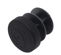 Adsamm INS-R-BL-16-16 INS-R-BL-16 - Tapones para láminas (16 mm de diámetro), color negro