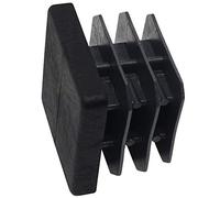 Adsamm INS-R-BL-3030-32 32 Tapones de lámina, Negro, 30x30 mm